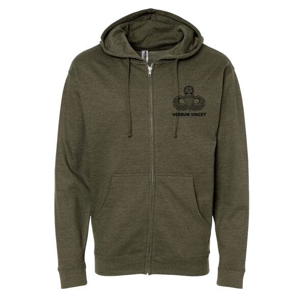 Jumpmaster Midweight Zip Hoodie  Thumbnail